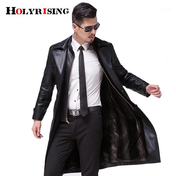 holyrising men hombre genuine leather long thick wool motorcycle zipper outerwear men bussiness sheepskin luxury jacket 18995-51, Black
holyrising men hombre genuine leather long thick wool motorcycle zipper outerwear men bussiness sheepskin luxury jacket 18995-51, Black