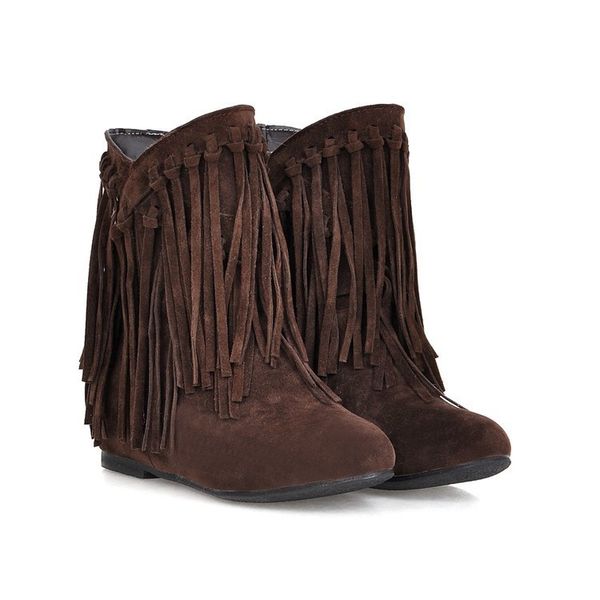 2020 for ankle brown woman flat heels toe foot chunky suede winter western cowgirl lady boots 14v2, Black
2020 for ankle brown woman flat heels toe foot chunky suede winter western cowgirl lady boots 14v2, Black