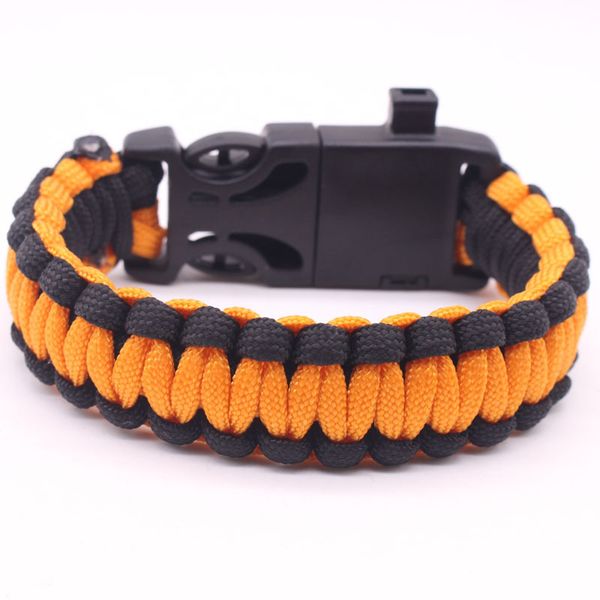 14 colors elling umbrella rope bracelet for hand chain 5-in-1 multi-function outdoor umbrella camping adventure seven-core life rope, Golden;silver
14 colors elling umbrella rope bracelet for hand chain 5-in-1 multi-function outdoor umbrella camping adventure seven-core life rope, Golden;silver