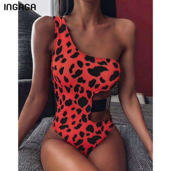 ingaga leopard swimwear women swimsuits cut out monokini 2020 one piece bathing suit women one shoulder bodysuit beach wear q1206, White;black
ingaga leopard swimwear women swimsuits cut out monokini 2020 one piece bathing suit women one shoulder bodysuit beach wear q1206, White;black