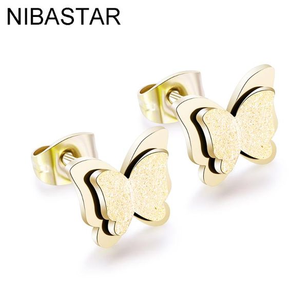 stud pretty butterfly earrings for women party gift fashion jewelry accessories stainless steel wholesale, Golden;silver
stud pretty butterfly earrings for women party gift fashion jewelry accessories stainless steel wholesale, Golden;silver