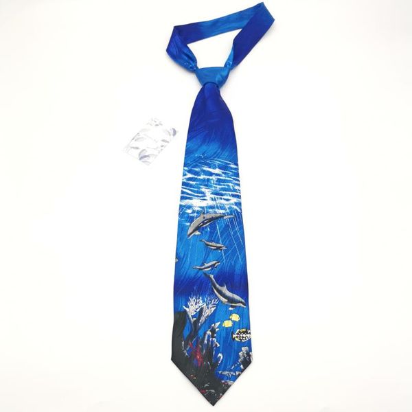 neck ties original tie underwater world silk blue casual hong kong style fashion cool gift set for women in a box black men, Blue;purple
neck ties original tie underwater world silk blue casual hong kong style fashion cool gift set for women in a box black men, Blue;purple