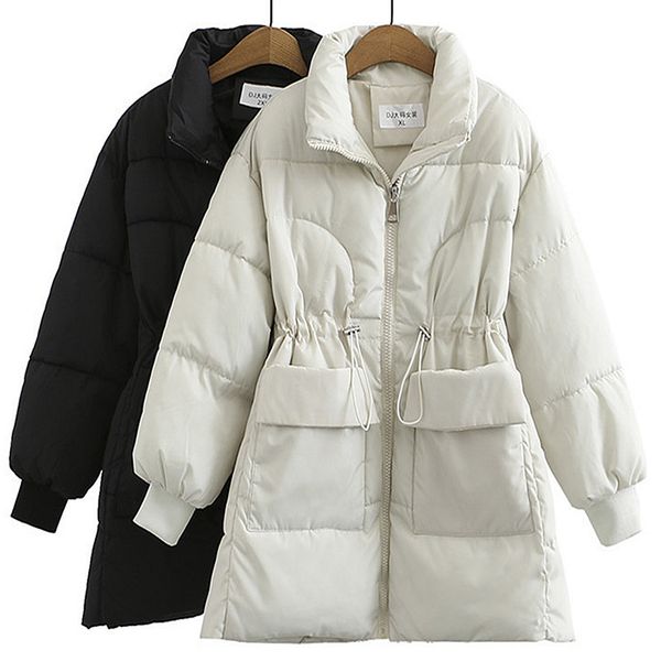 2021 new winter cotton-style jacket medium thick cord plus size women's fashion cpno, Black
2021 new winter cotton-style jacket medium thick cord plus size women's fashion cpno, Black