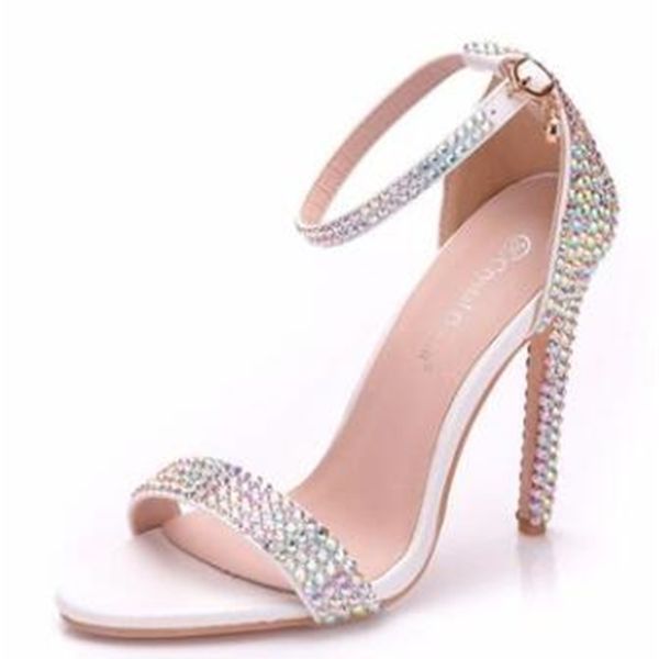 2020 will see new woman crystal sandals high-heeled bombs 11 cm bling lady wedding chaussures femme shoes b89j, Black
2020 will see new woman crystal sandals high-heeled bombs 11 cm bling lady wedding chaussures femme shoes b89j, Black