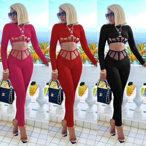 vavcy 2020 autumn solid pant women set transparent mesh part t-shirt + pant party club outfits, Gray
vavcy 2020 autumn solid pant women set transparent mesh part t-shirt + pant party club outfits, Gray