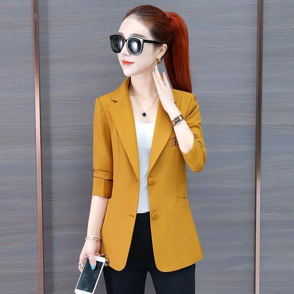 women's suits & blazers big size 2021 casual suit women blazer short slim spring and autumn coat female jacket black, White;black
women's suits & blazers big size 2021 casual suit women blazer short slim spring and autumn coat female jacket black, White;black
