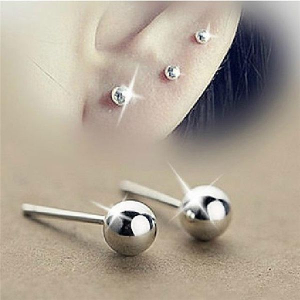 stud meekcat 925 silver 8mm bead earring women smooth round ball earrings fashion jewelry, Golden;silver
stud meekcat 925 silver 8mm bead earring women smooth round ball earrings fashion jewelry, Golden;silver