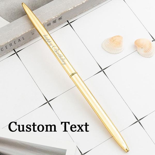 20pcs new laser custom logo business advertising metal ballpoint pens gift prize pen slender rotating carving name ballpoint pen1, Blue;orange
20pcs new laser custom logo business advertising metal ballpoint pens gift prize pen slender rotating carving name ballpoint pen1, Blue;orange