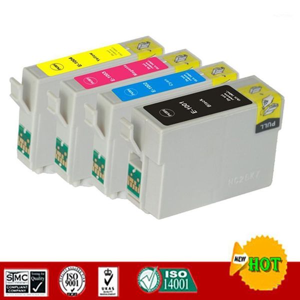 compatible ink cartridge for t1001 - t1004 stylus sx510w office b40w b1100 bx310fn bx600fw /bx610fw sx515w etc.1 cartridges
compatible ink cartridge for t1001 - t1004 stylus sx510w office b40w b1100 bx310fn bx600fw /bx610fw sx515w etc.1 cartridges