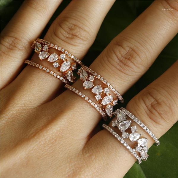 cluster rings uilz fashion micro pave cubic zirconia big finger ring women white gold jewelry ur2401, Golden;silver
cluster rings uilz fashion micro pave cubic zirconia big finger ring women white gold jewelry ur2401, Golden;silver
