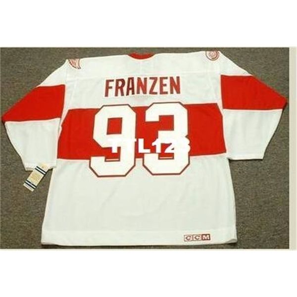 421 #93 johan franzen detroit red wings 1920's ccm vintage hockey jersey or custom any name or number retro jersey, Black
421 #93 johan franzen detroit red wings 1920's ccm vintage hockey jersey or custom any name or number retro jersey, Black