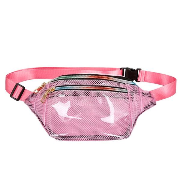 women's transparent mesh chest waist bag lady fashion versatile simple style chic zipper crossbody phone bag fanny packs #l5
women's transparent mesh chest waist bag lady fashion versatile simple style chic zipper crossbody phone bag fanny packs #l5