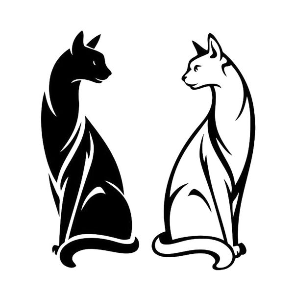 16.2cm*18.1cm cats pet animal fashion car styling stickers decals vinyl black/silver s3-5938
16.2cm*18.1cm cats pet animal fashion car styling stickers decals vinyl black/silver s3-5938