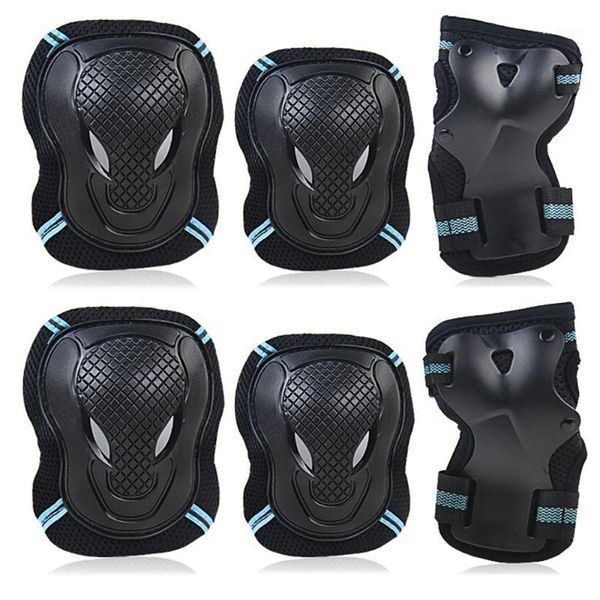 elbow & knee pads skating protective gear wrist set for roller cycling sport1, Black;gray
elbow & knee pads skating protective gear wrist set for roller cycling sport1, Black;gray