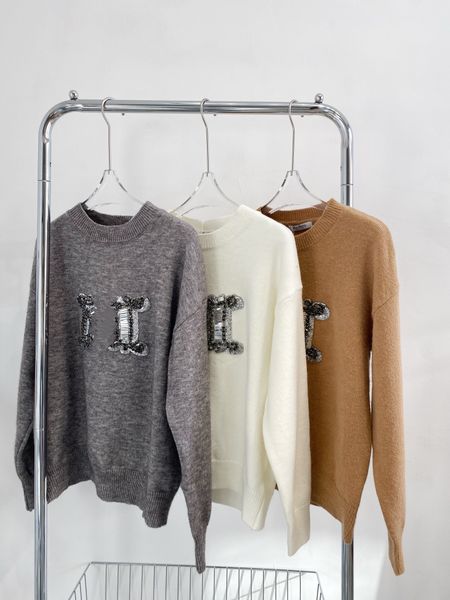 designer maxmaras italy mens wool knitted sweater womens cashmere mm knit sweater letter printing sweatshirts embroidery applique long sleev, White;black
designer maxmaras italy mens wool knitted sweater womens cashmere mm knit sweater letter printing sweatshirts embroidery applique long sleev, White;black