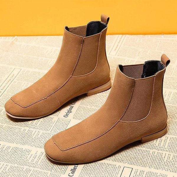 women pu leather ankle boots ladies sewing short boot female mid heels casual comfortable fashion style new, Black 
women pu leather ankle boots ladies sewing short boot female mid heels casual comfortable fashion style new, Black