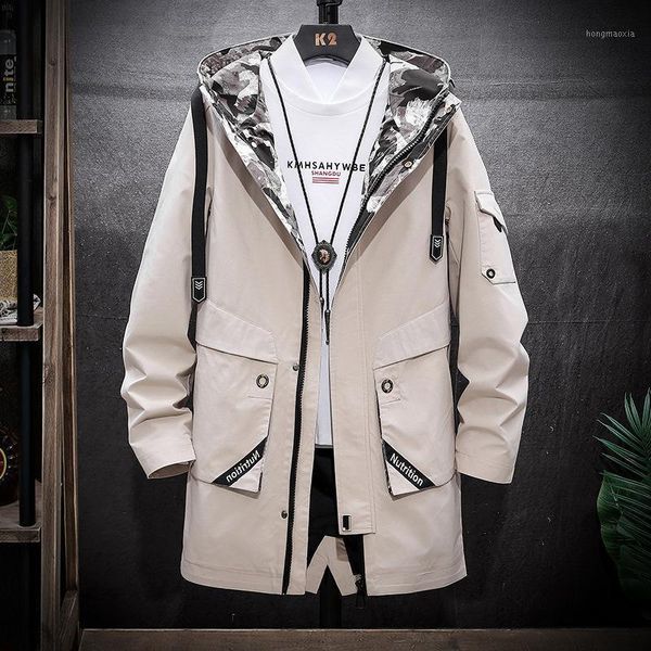 2020 spring and autumn new style men's coat mid-length korean-style trend handsome overcoat relaxed casual workwear windbreaker1, Tan;black
2020 spring and autumn new style men's coat mid-length korean-style trend handsome overcoat relaxed casual workwear windbreaker1, Tan;black