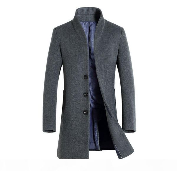 winter mens solid color trench coats lapel neck long coats button business style fashion hoome clothing, Tan;black
winter mens solid color trench coats lapel neck long coats button business style fashion hoome clothing, Tan;black