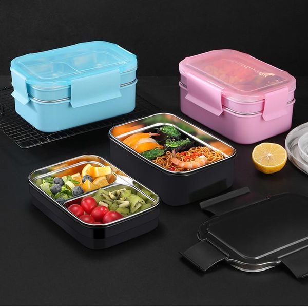 1300ml double layer 304 stainless steel lunch box large capacity leak proof bento box student food container microwave lunchbox bbyowx
1300ml double layer 304 stainless steel lunch box large capacity leak proof bento box student food container microwave lunchbox bbyowx