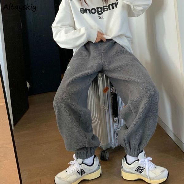 casual pants women students popular daily autumn winter joggers all-match stylish oversized plus velvet teens thicker warm baggy, Black;white
casual pants women students popular daily autumn winter joggers all-match stylish oversized plus velvet teens thicker warm baggy, Black;white