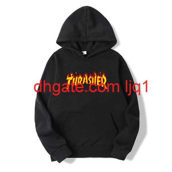 brand mens hoodies skateboard hoodie hip hop casual thrash flame printed hooded pullover sweatshirts for men and women w/ labels, Black
brand mens hoodies skateboard hoodie hip hop casual thrash flame printed hooded pullover sweatshirts for men and women w/ labels, Black