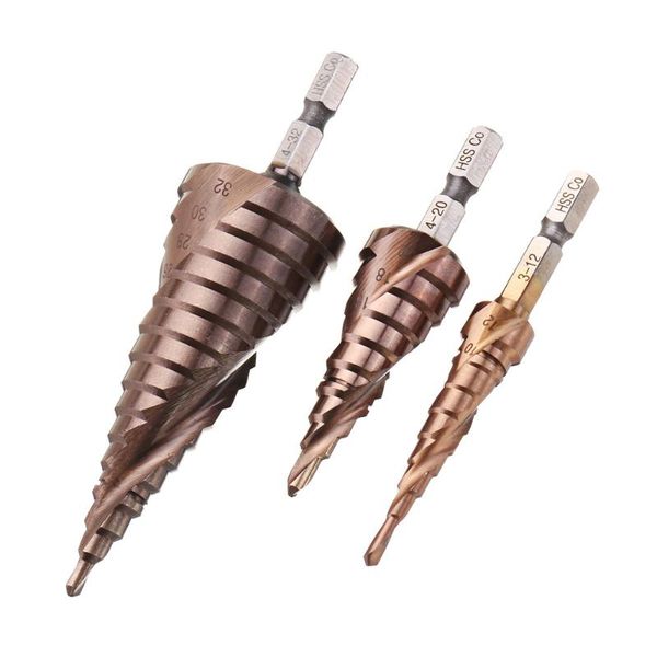 kitchen faucets 3-12/4-20/4-32mm m35 cobalt step drill bit 1/4 inch hex shank hss-co
kitchen faucets 3-12/4-20/4-32mm m35 cobalt step drill bit 1/4 inch hex shank hss-co