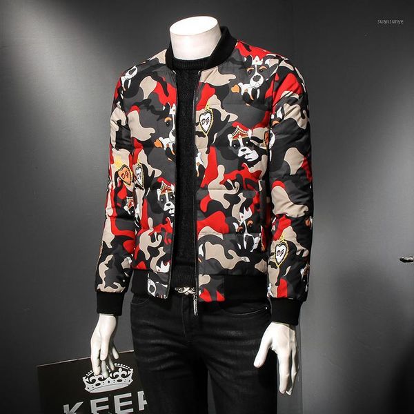 camouflage printing duck down jacket men 2019 winter down jacket men's cotton standing collar thicken warm1, Black
camouflage printing duck down jacket men 2019 winter down jacket men's cotton standing collar thicken warm1, Black