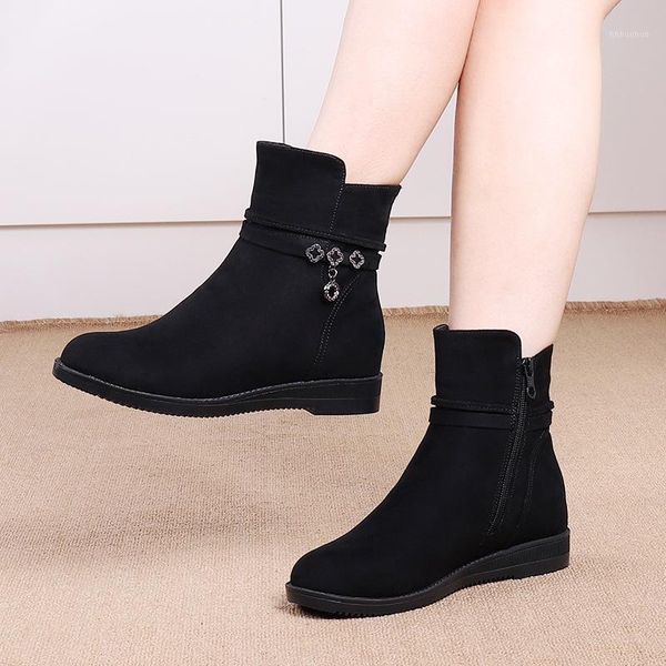 boots 2021 women's winter keep warm female shoes for women chunky fashion womens zapatos de mujer1, Black
boots 2021 women's winter keep warm female shoes for women chunky fashion womens zapatos de mujer1, Black