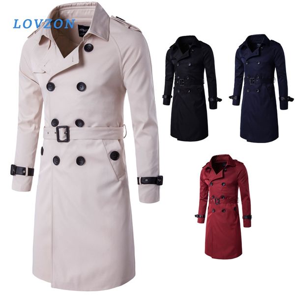 new trench coat men brand clothing mens trench coat new fashion designer men long coat autumn winter 2020, Tan;black
new trench coat men brand clothing mens trench coat new fashion designer men long coat autumn winter 2020, Tan;black