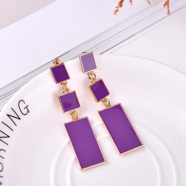 dangle & chandelier lubov 4 colors geometry gold color alloy environmental enamel drop earrings for women wedding and mother's day gift, Silver
dangle & chandelier lubov 4 colors geometry gold color alloy environmental enamel drop earrings for women wedding and mother's day gift, Silver