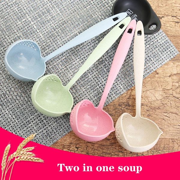 2 in 1 tablespoon long handle kitchen filter solid color cooking colander kitchen spoon plastic tableware colander wmthyy
2 in 1 tablespoon long handle kitchen filter solid color cooking colander kitchen spoon plastic tableware colander wmthyy