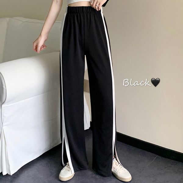 women 2021 autumn high new fashion side divided jogger female pants streetwear comfortable sportwear durt, Black;white
women 2021 autumn high new fashion side divided jogger female pants streetwear comfortable sportwear durt, Black;white