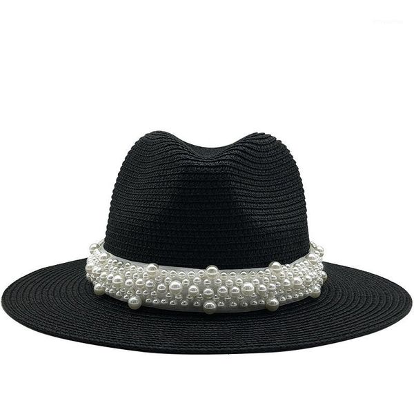 new panama hat summer sun hats for women beach straw hat for girl uv protection cap chapeau femme 20201, Blue;gray
new panama hat summer sun hats for women beach straw hat for girl uv protection cap chapeau femme 20201, Blue;gray