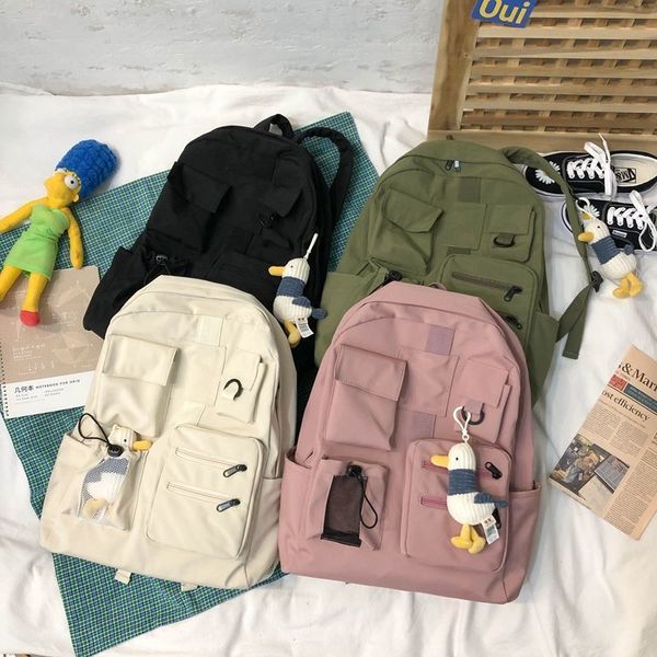 women backpack teenage girls school bags green soft multi-pocket design campus student book bags for school teen lj201029
women backpack teenage girls school bags green soft multi-pocket design campus student book bags for school teen lj201029