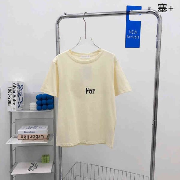 2022 factory wholesale new spring and summer ce + 3d three-dimensional letter flocking round neck women's temperament commuter short sl, White
2022 factory wholesale new spring and summer ce + 3d three-dimensional letter flocking round neck women's temperament commuter short sl, White