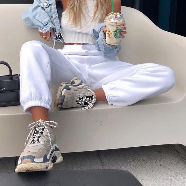 women's pants & capris contrast color baggy women losse hight jogger sweatpants casual pink blue 2021 high waist trouser female hip hop, Black;white
women's pants & capris contrast color baggy women losse hight jogger sweatpants casual pink blue 2021 high waist trouser female hip hop, Black;white