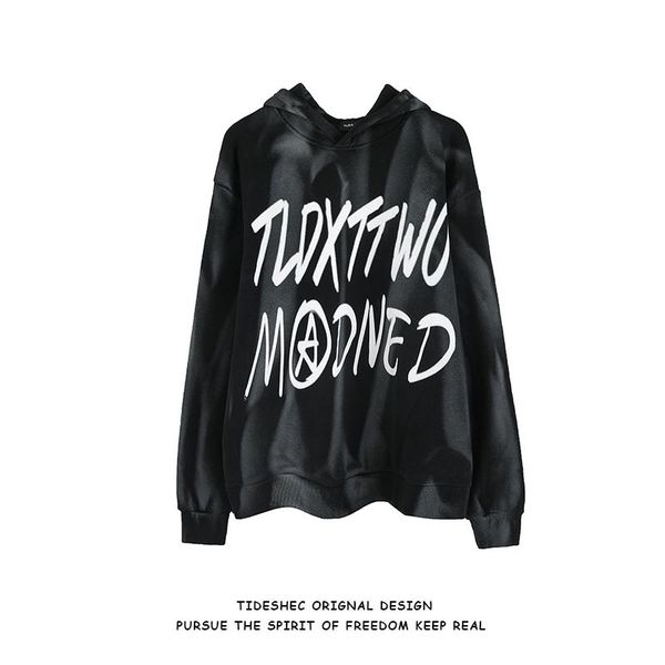 men's sweaters men hip hop oversize black hoodie sweatshirt streetwear velvet letter print pullover harajuku cotton loose hooded, White;black
men's sweaters men hip hop oversize black hoodie sweatshirt streetwear velvet letter print pullover harajuku cotton loose hooded, White;black