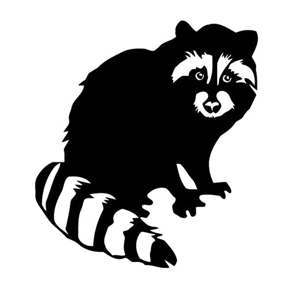 13.2cm*14.6cm raccoon animal decor vinyl car-styling stickers decals decor black/silver s3-6306
13.2cm*14.6cm raccoon animal decor vinyl car-styling stickers decals decor black/silver s3-6306