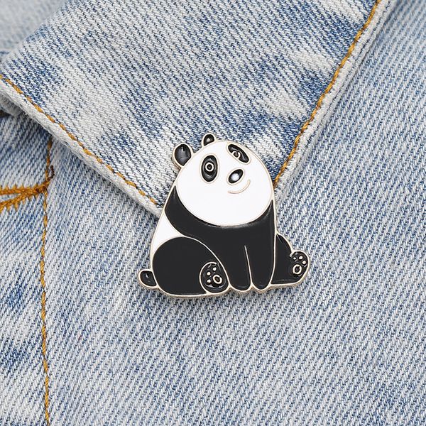 cute smile panda enamel pin cartoon animal bear brooch denim jackets lapel pin buckle badge funny jewelry gift for friends kids, Blue
cute smile panda enamel pin cartoon animal bear brooch denim jackets lapel pin buckle badge funny jewelry gift for friends kids, Blue