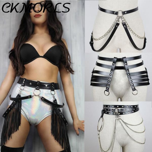 ckmorls harajuku belt women punk gothic chain leather harness tassel wide bondage crop waistband buckle straps girls dress, Black;brown
ckmorls harajuku belt women punk gothic chain leather harness tassel wide bondage crop waistband buckle straps girls dress, Black;brown