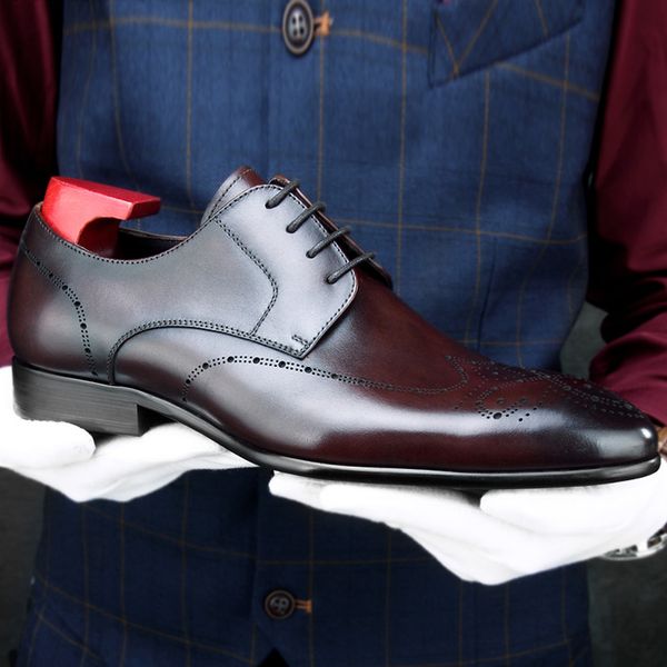 2020 new leather men medallion oxford shoes pointed derby men's carved dress dress shoes luxury enjoy ing, Black
2020 new leather men medallion oxford shoes pointed derby men's carved dress dress shoes luxury enjoy ing, Black