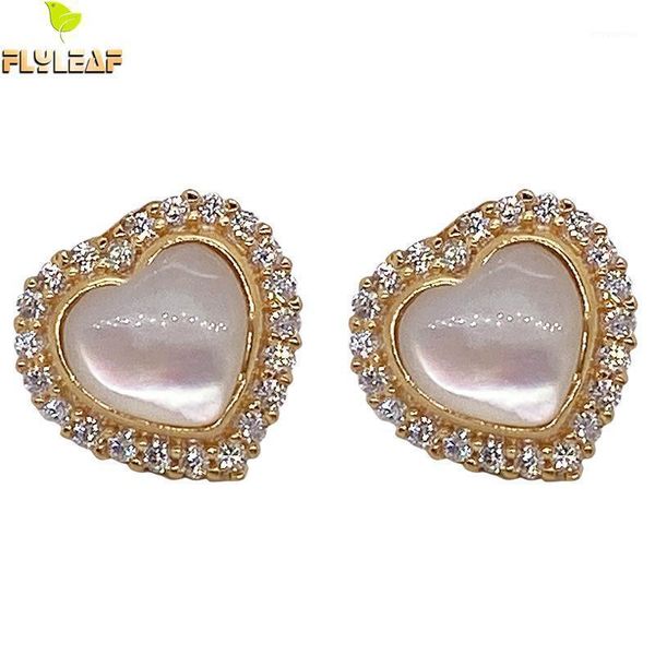 natural white butterfly shell heart 100% 925 sterling silver stud earrings for women zircon earings fashion jewelry flyleaf1, Golden;silver
natural white butterfly shell heart 100% 925 sterling silver stud earrings for women zircon earings fashion jewelry flyleaf1, Golden;silver