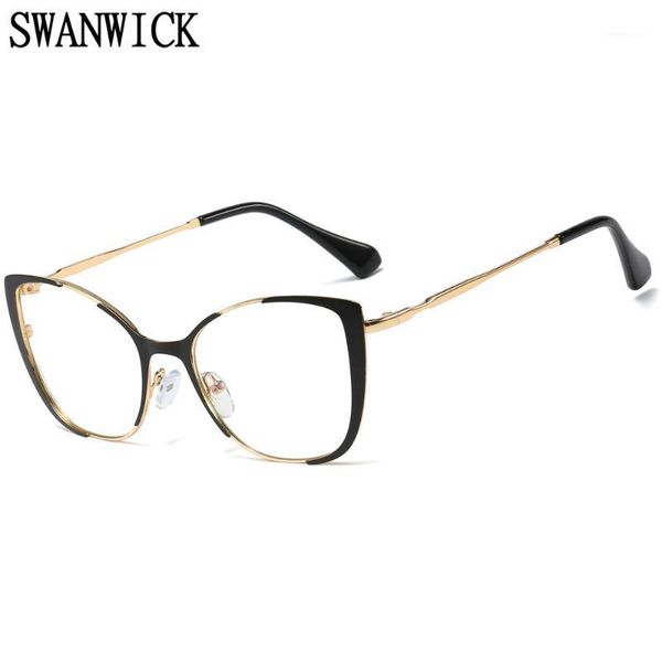 sunglasses swanwick anti blue light glasses women cat eye frames optical spectacles computer transparent lens female metal item1, White;black
sunglasses swanwick anti blue light glasses women cat eye frames optical spectacles computer transparent lens female metal item1, White;black