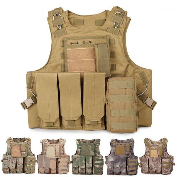 hunting jackets outdoor tactical vest molle combat amphibious equipment army cs protection waistcoat camo1, Camo;black
hunting jackets outdoor tactical vest molle combat amphibious equipment army cs protection waistcoat camo1, Camo;black