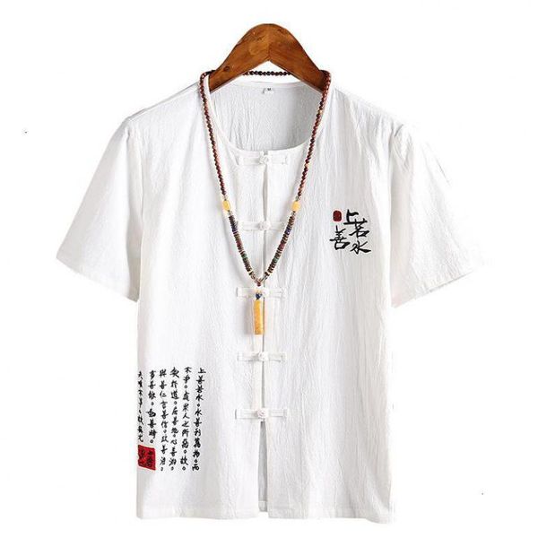 5 colors collarless short sleeve vintage linen shirt plus size 5xl 4xl office shirt men single breasted chinese type blouse man, White;black
5 colors collarless short sleeve vintage linen shirt plus size 5xl 4xl office shirt men single breasted chinese type blouse man, White;black