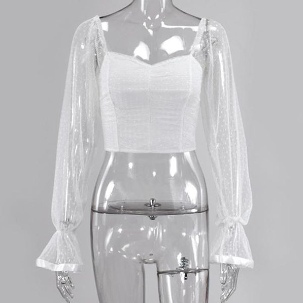 see through mesh party shirts women sheer long sleeve zipper back mini night club wear short white slim shirt blusas
see through mesh party shirts women sheer long sleeve zipper back mini night club wear short white slim shirt blusas