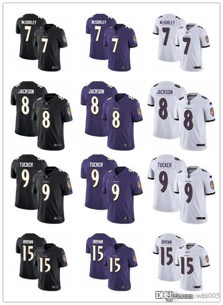 men women youth baltimore ravens 8 lamar jackson 9 justin tucker 15 marquise brown 7 trace mcsorley black purple football jersey, Black;red
men women youth baltimore ravens 8 lamar jackson 9 justin tucker 15 marquise brown 7 trace mcsorley black purple football jersey, Black;red