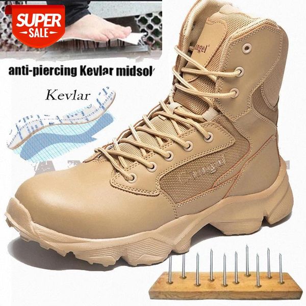 high men indestructible work shoes women military tactical boots steel toe air safety boots puncture-proof sandy color #0v4o
high men indestructible work shoes women military tactical boots steel toe air safety boots puncture-proof sandy color #0v4o