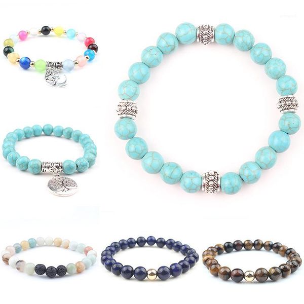 bangle yoga chakra bracelets natural agates turquoises lapis lazuli amazonite stone strand bracelet for women and men buddha jewelry1, Black
bangle yoga chakra bracelets natural agates turquoises lapis lazuli amazonite stone strand bracelet for women and men buddha jewelry1, Black