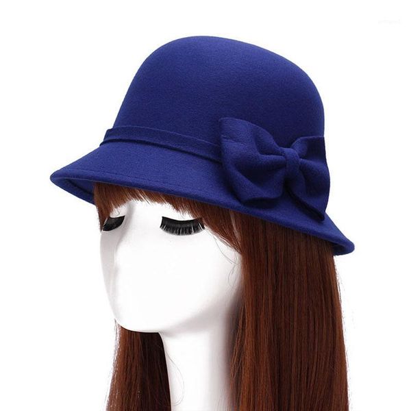 stingy brim hats autumn winter women's faux woollen felt fedora hat with bow vintage bowler trilby bucket cap wine red black royal blue, Blue;gray
stingy brim hats autumn winter women's faux woollen felt fedora hat with bow vintage bowler trilby bucket cap wine red black royal blue, Blue;gray